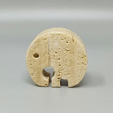 Load image into Gallery viewer, 1970s Original Travertine Elephant Sculpture by Enzo Mari for F.lli Mannelli Madinteriorart by Maden
