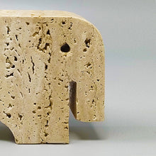 Load image into Gallery viewer, 1970s Original Travertine Elephant Sculpture by Enzo Mari for F.lli Mannelli Madinteriorart by Maden
