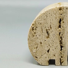Load image into Gallery viewer, 1970s Original Travertine Elephant Sculpture by Enzo Mari for F.lli Mannelli scultura Madinteriorart by Maden
