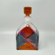 Load image into Gallery viewer, 1970s Stunning Decanter or Decorative Bottle by Luigi Bormioli. Made in Italy Madinteriorart by Maden
