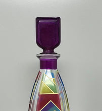 Load image into Gallery viewer, 1970s Stunning Decanter or Decorative Bottle by Luigi Bormioli. Made in Italy Madinteriorart by Maden

