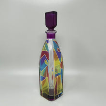 Load image into Gallery viewer, 1970s Stunning Decanter or Decorative Bottle by Luigi Bormioli. Made in Italy Madinteriorart by Maden
