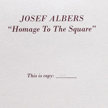 Load image into Gallery viewer, 1970s Stunning Josef Albers (After) &quot;Homage to The Square&quot; Lithograph by Guggenheim Museum - New York Madinteriorart by Maden
