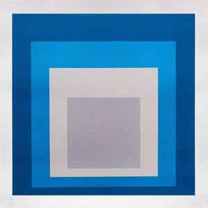 1970s Stunning Josef Albers (After) "Homage to The Square" Lithograph by Guggenheim Museum - New York Madinteriorart by Maden