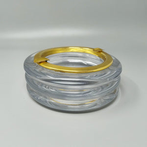 1970s Stunning Smoking Set By Antonio Imperatore in Murano Glass. Madinteriorart by Maden