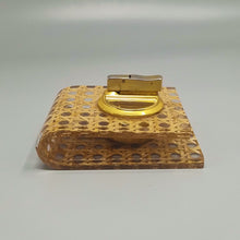 Load image into Gallery viewer, 1970s Stunning Smoking Set in Vienna Straw By Geolel. Made in Italy Madinteriorart by Maden
