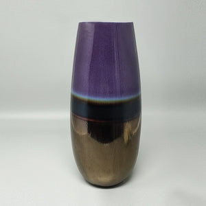 1970s Stunning Space Age Vase in Ceramic by Brambilla. Made in Italy Madinteriorart by Maden