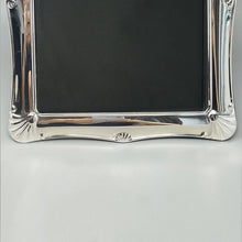 Load image into Gallery viewer, 1970s Vintage Italian Silver-Plated and Glass Photo Frame with Shell Motifs Madinteriorart by Maden
