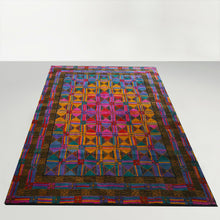 Load image into Gallery viewer, 1980s Gorgeous Missoni Geometric Wool Rug for T&amp;J Vestor
