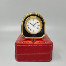 Load image into Gallery viewer, 1980s Cartier Art Deco Style Alarm Clock 24K Gold Plated. Made in Swiss Madinteriorart by Maden
