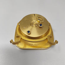Load image into Gallery viewer, 1980s Cartier Art Deco Style Alarm Clock 24K Gold Plated. Made in Swiss Madinteriorart by Maden
