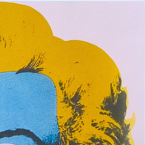 1980s Gorgeous Andy Warhol "Marilyn" Limited Edition Lithograph Madinteriorart by Maden