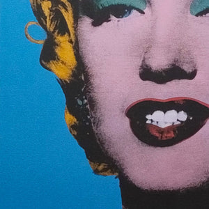 1980s Gorgeous Andy Warhol "Marilyn" Limited Edition Lithograph Madinteriorart by Maden