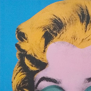 1980s Gorgeous Andy Warhol "Marilyn" Limited Edition Lithograph Madinteriorart by Maden