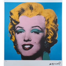 Load image into Gallery viewer, 1980s Gorgeous Andy Warhol &quot;Marilyn&quot; Limited Edition Lithograph Madinteriorart by Maden
