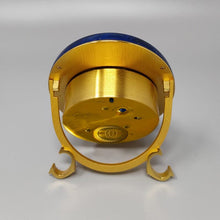 Load image into Gallery viewer, 1980s Gorgeous Cartier Alarm Clock Pendulette Lapis Lazuli. Made in Swiss Madinteriorart by Maden
