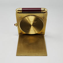 Load image into Gallery viewer, 1980s Gorgeous Cartier Alarm Clock Pendulette. Made in Swiss (Copia) Madinteriorart by Maden
