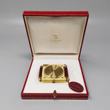 Load image into Gallery viewer, 1980s Gorgeous Cartier Alarm Clock Pendulette. Made in Swiss (Copia) Madinteriorart by Maden
