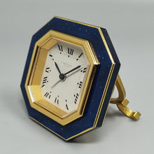 Load image into Gallery viewer, 1980s Gorgeous Cartier Alarm Clock Pendulette. Made in Swiss Madinteriorart by Maden
