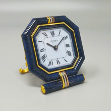 Load image into Gallery viewer, 1980s Gorgeous Cartier Alarm Clock Pendulette. Made in Swiss Madinteriorart by Maden
