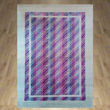 Load image into Gallery viewer, 1980s Gorgeous Geometric Italian Woolen Rug by Missoni for T&amp;J Vestor tappeto Madinteriorart by Maden
