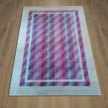 Load image into Gallery viewer, 1980s Gorgeous Geometric Italian Woolen Rug by Missoni for T&amp;J Vestor tappeto Madinteriorart by Maden
