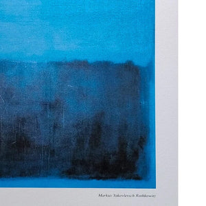 1980s Gorgeous Mark Rothko Limited Edition Lithograph Madinteriorart by Maden