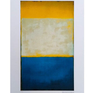 1980s Gorgeous Mark Rothko Limited Edition Lithograph Madinteriorart by Maden