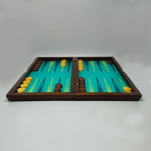 1980s Gorgeous Piero Fornasetti Backgammon in Excellent condition. Made in Italy Madinteriorart by Maden