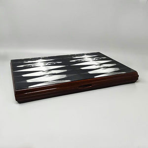 1980s Gorgeous Piero Fornasetti Backgammon in Excellent condition. Made in Italy Madinteriorart by Maden