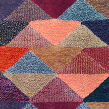 Load image into Gallery viewer, 1980s Gorgeous Woolen Rug by Missoni for T&amp;J Vestor Called &quot;Luxor&quot;. Made in Italy Madinteriorart by Maden

