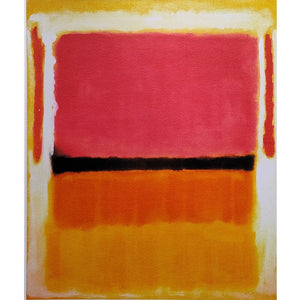 1980s Original Gorgeous Mark Rothko Limited Edition Lithograph Madinteriorart by Maden