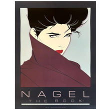 Load image into Gallery viewer, 1980s Original Gorgeous Patrick Nagel &quot;The Book&quot; Art Poster. Madinteriorart by Maden
