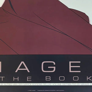 1980s Original Gorgeous Patrick Nagel "The Book" Art Poster. Madinteriorart by Maden