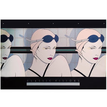 Load image into Gallery viewer, 1980s Original Gorgeous Patrick Nagel &quot;The Book&quot; Lithograph. (Copy) Madinteriorart by Maden
