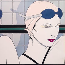 Load image into Gallery viewer, 1980s Original Gorgeous Patrick Nagel &quot;The Book&quot; Lithograph. (Copy) Madinteriorart by Maden
