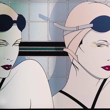 Load image into Gallery viewer, 1980s Original Gorgeous Patrick Nagel &quot;The Book&quot; Lithograph. (Copy) Madinteriorart by Maden
