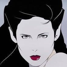 Load image into Gallery viewer, 1980s Original Gorgeous Patrick Nagel &quot;The Book&quot; Lithograph. Made in U.S.A. Madinteriorart by Maden
