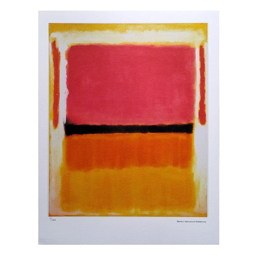 1980sGorgeous Mark Rothko Limited Edition Lithograph Madinteriorart by Maden