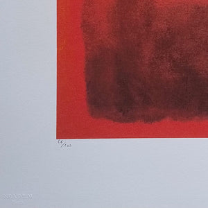 1980sGorgeous Mark Rothko Limited Edition Lithograph Madinteriorart by Maden