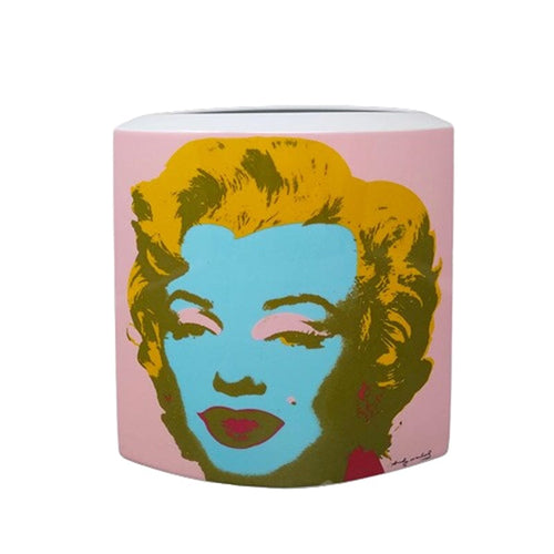 1990s Astonishing Andy Warhol Vase for Rosenthal. Made in Germany. Madinteriorart by Maden