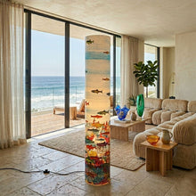 Load image into Gallery viewer, 1990s Gorgeous "Aquarium" Floor Lamp by Piero Fornasetti for Antonangeli Madinteriorart by Maden
