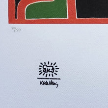 Load image into Gallery viewer, 1990s Gorgeous Keith Haring Limited Edition Lithograph Madinteriorart by Maden
