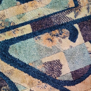 1990s Gorgeous Rug by Giorgetto Giugiaro for Paracchi. Pure wool. Made in Italy Madinteriorart by Maden