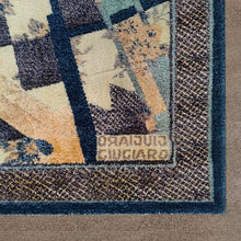 Load image into Gallery viewer, 1990s Gorgeous Rug by Giorgetto Giugiaro for Paracchi. Pure wool. Made in Italy Madinteriorart by Maden
