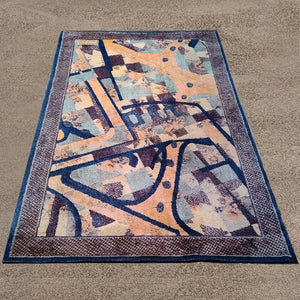 1990s Gorgeous Rug by Giorgetto Giugiaro for Paracchi. Pure wool. Made in Italy Madinteriorart by Maden