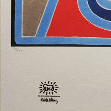 Load image into Gallery viewer, 1990s Original Gorgeous Keith Haring Limited Edition Lithograph Madinteriorart by Maden
