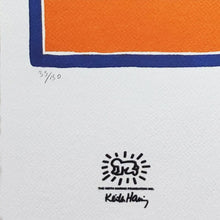 Load image into Gallery viewer, 1990s Original Gorgeous Keith Haring Limited Edition Lithograph Madinteriorart by Maden
