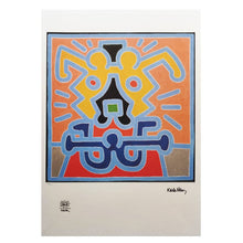 Load image into Gallery viewer, 1990s Original Gorgeous Keith Haring Limited Edition Lithograph Madinteriorart by Maden
