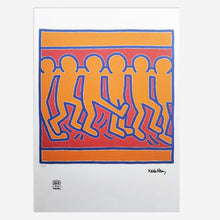 Load image into Gallery viewer, 1990s Original Gorgeous Keith Haring Limited Edition Lithograph Madinteriorart by Maden
